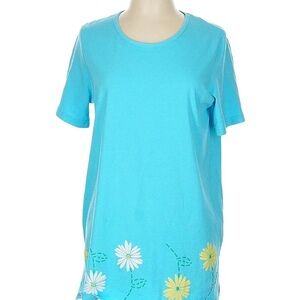Blair Blue Floral Women's Sleepwear XL (bin B)